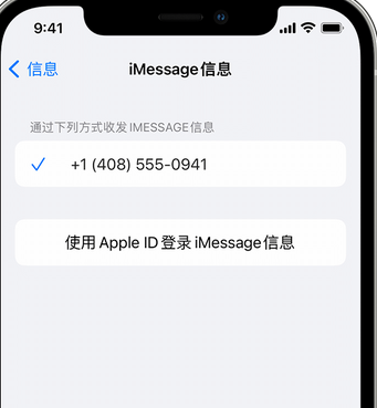 景泰apple维修iPhone上无法正常发送iMessage信息 