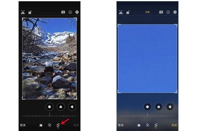 景泰苹果手机维修分享iPhone手机如何使用裁剪功能隐藏照片 